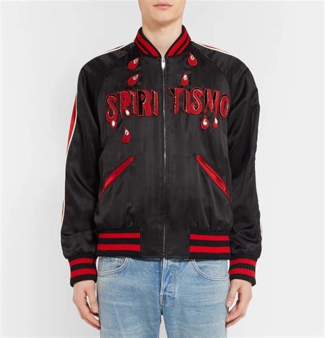 spiritismo gucci jacket|Gucci 2018 Spiritismo Bomber Jacket .